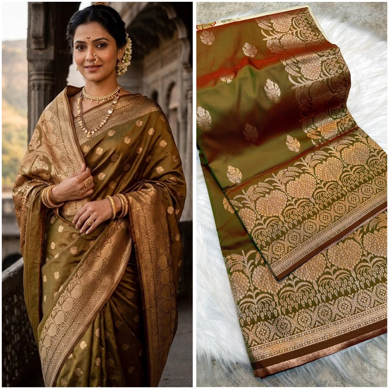 Mauve Kashmiri Design Suit Set