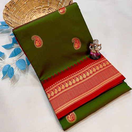 Aanaya Peacock Paithani - Image 9