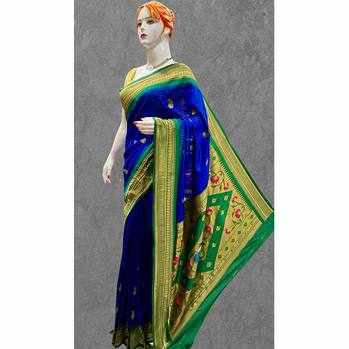 Aanaya Peacock Paithani