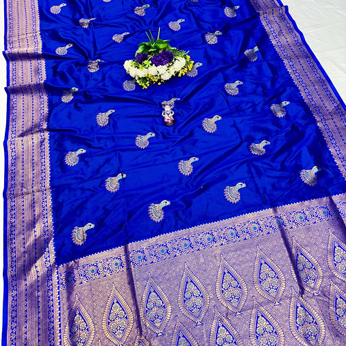 Rashmika Peacock Paithani - Image 5