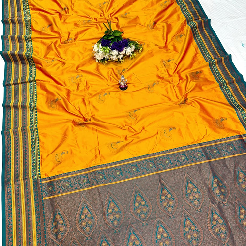 Rashmika Peacock Paithani - Image 2