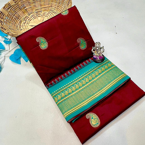 Aanaya Peacock Paithani - Image 2